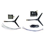 1.2GHz AV VTX Transmitter VRX Receiver 9CH 1060~1380 1-1.2-1.3G 1G3 1G3SE For Long Rang Drone